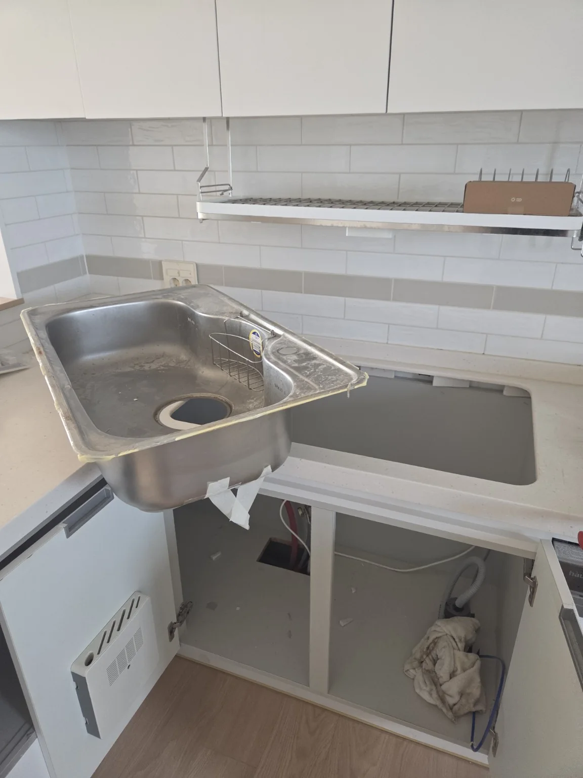 기존 싱크볼 분리 과정